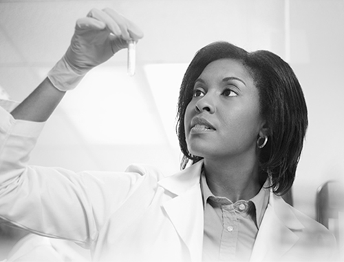 Medical affairs professional reviewing clinical safety documentation