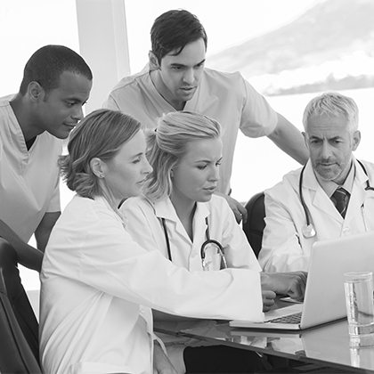 CRMG clinical research professionals collaborating